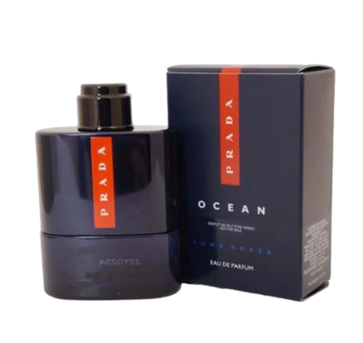 Amazon.com : Prada Men's Luna Rossa Ocean Eau de Parfum EDP, Mini